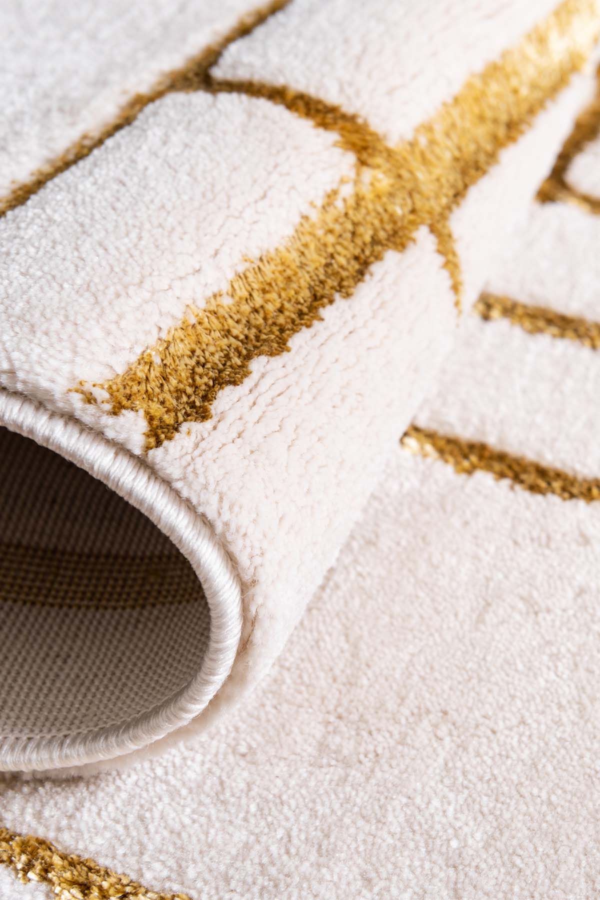 Angora Home Sparkle Koleksiyonu Dokuma Makine Halısı GL1010 160 X 160 Yuvarlak - 5