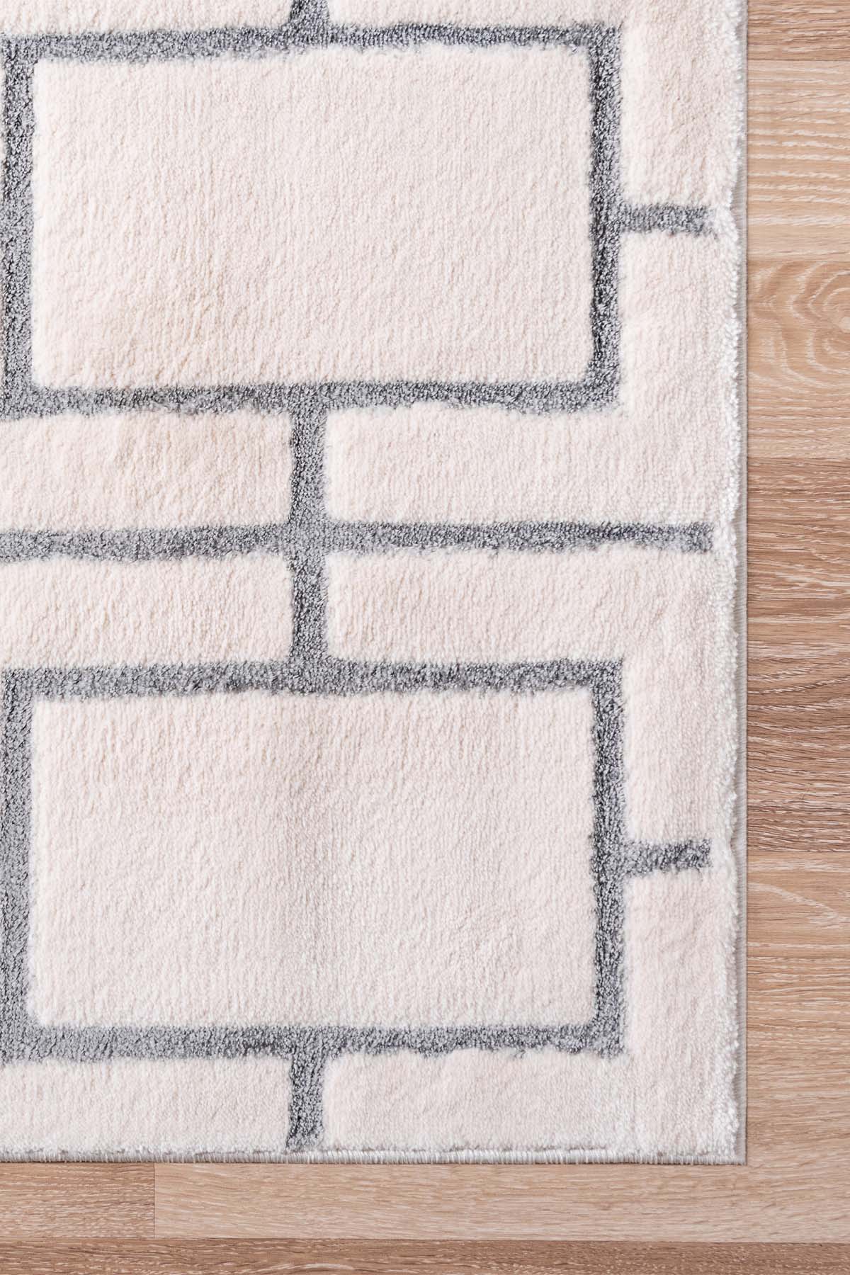 Angora Home Sparkle Koleksiyonu Dokuma Makine Halısı GL1011 100 X 160 Dikdörtgen - 7