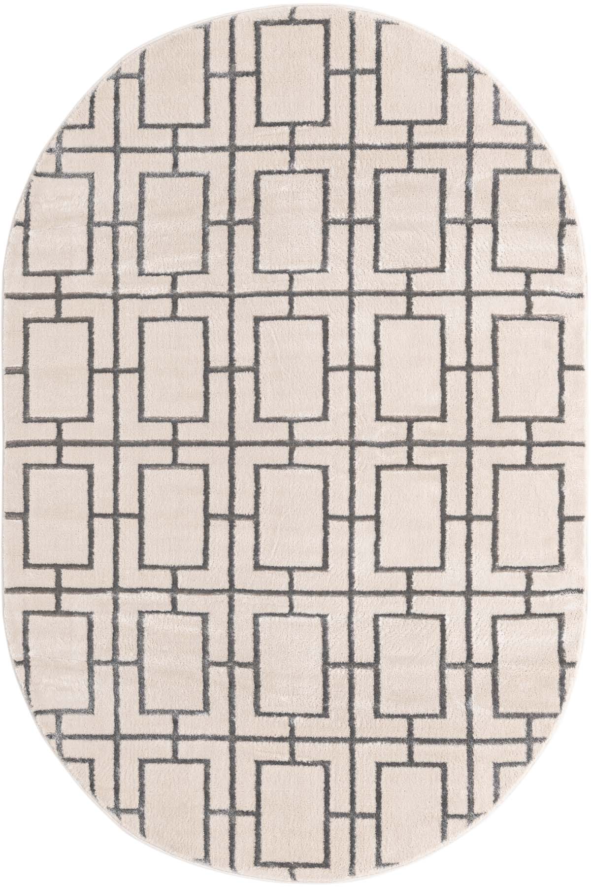 Angora Home Sparkle Koleksiyonu Dokuma Makine Halısı GL1011 160 X 240 Oval - 8