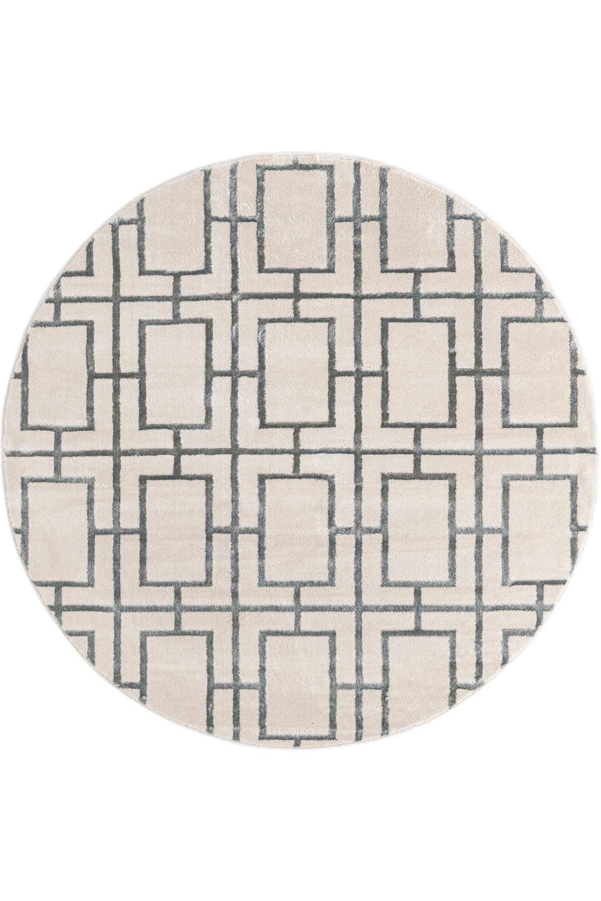 Angora Home Sparkle Koleksiyonu Dokuma Makine Halısı GL1011 100 X 100 Yuvarlak - 8