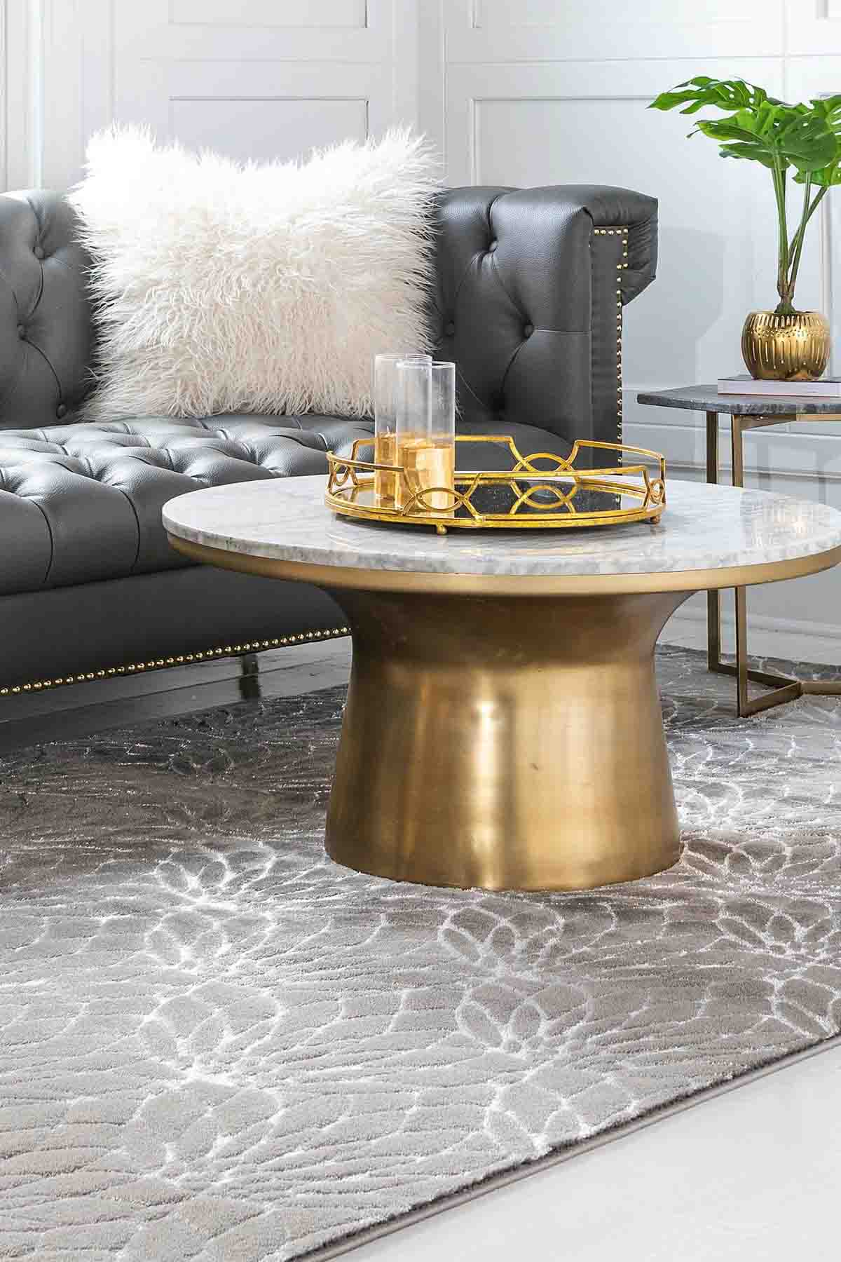 Angora Home Sparkle Koleksiyonu Dokuma Makine Halısı GL1012 120 X 180 Dikdörtgen - 2