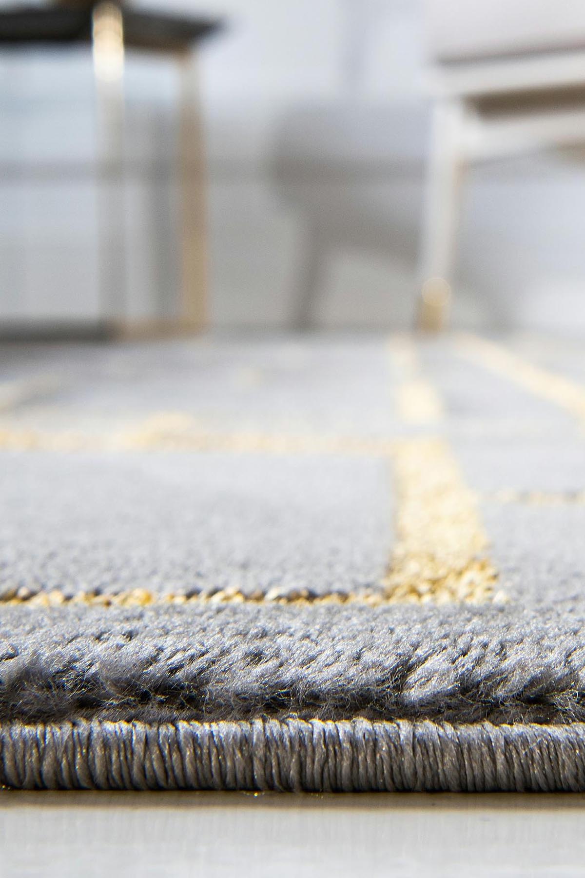Angora Home Sparkle Koleksiyonu Dokuma Makine Halısı GL1012 100 X 100 Yuvarlak - 3