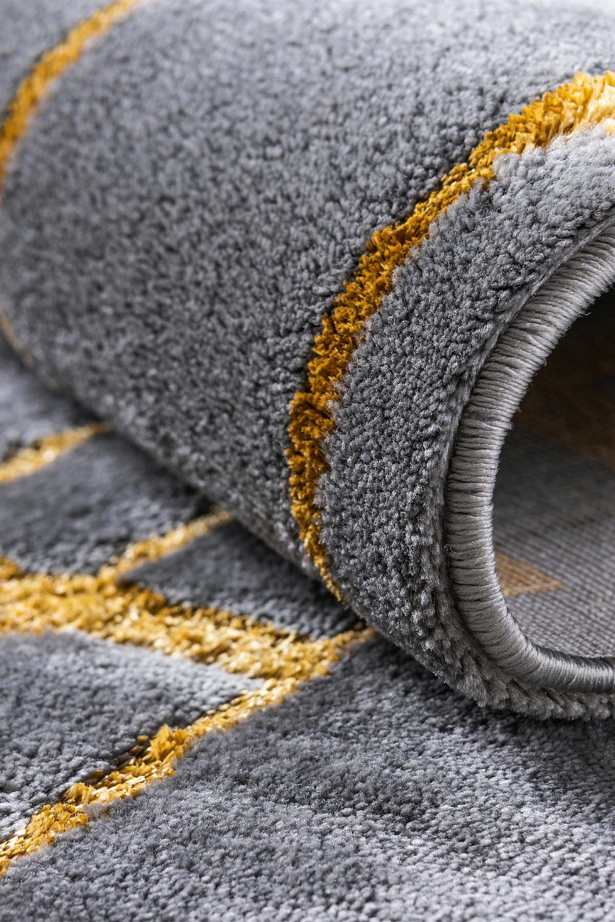 Angora Home Sparkle Koleksiyonu Dokuma Makine Halısı GL1012 100 X 100 Yuvarlak - 4
