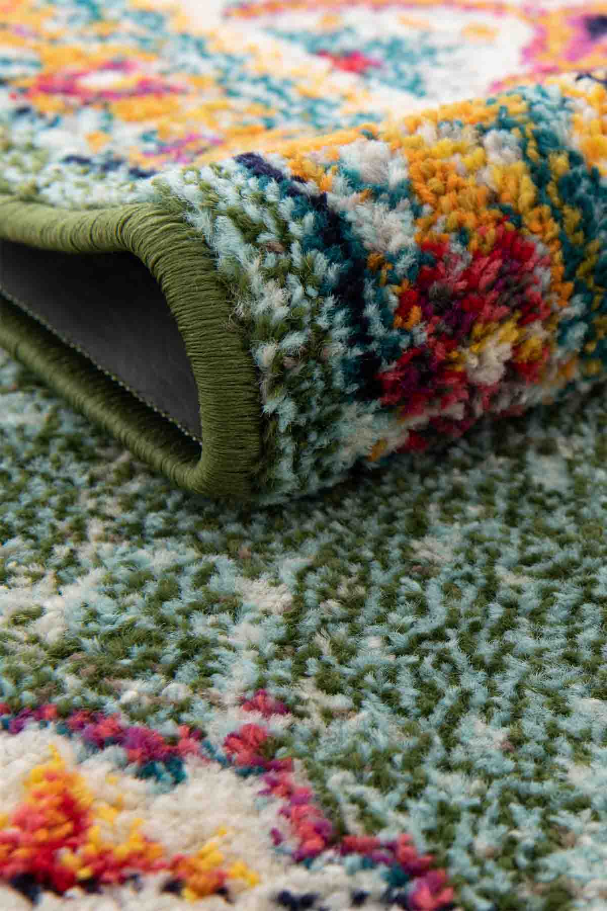 Angorahome Spring Koleksiyonu Dokuma Makine Halısı SP1001 120 x 180 Dikdörtgen - 5