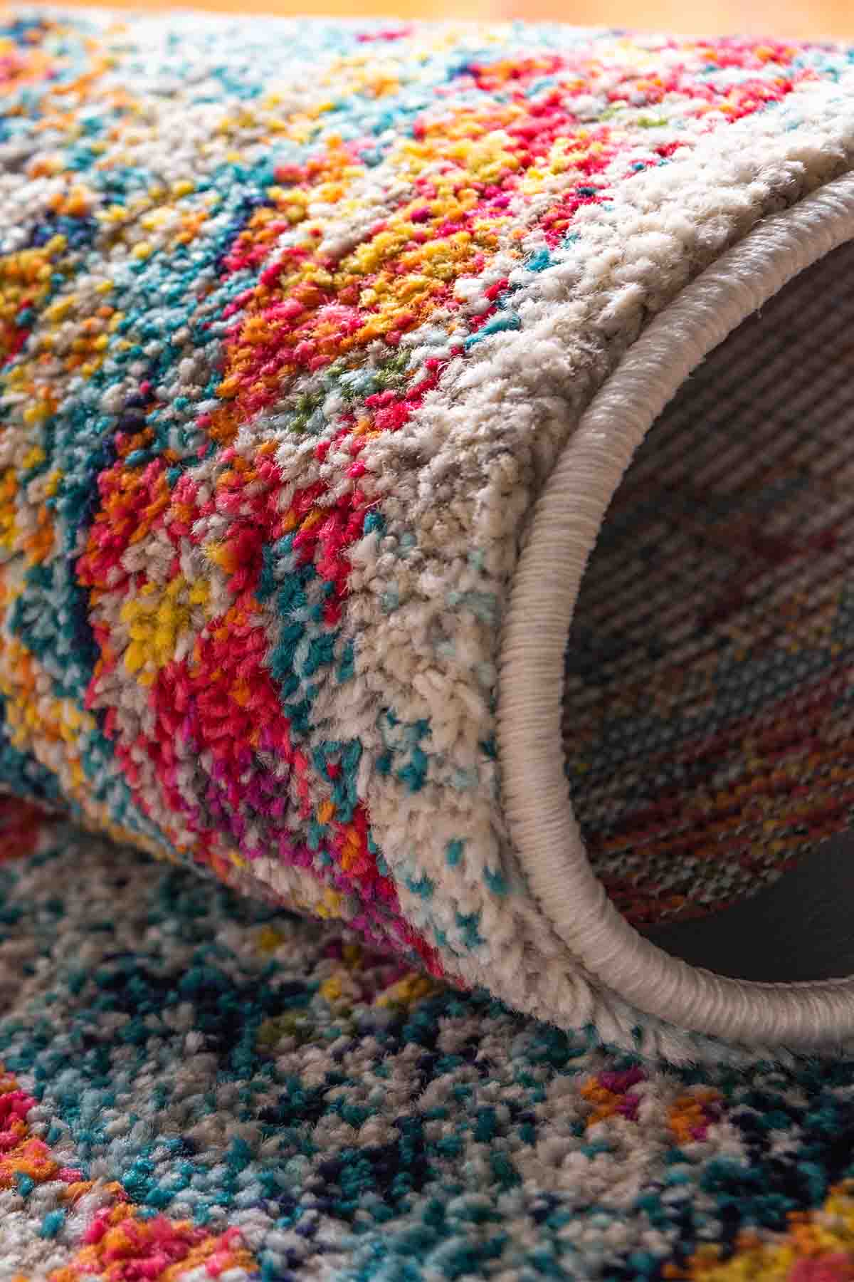 Angorahome Spring Koleksiyonu Dokuma Makine Halısı SP1002 100 x 160 Dikdörtgen - 4