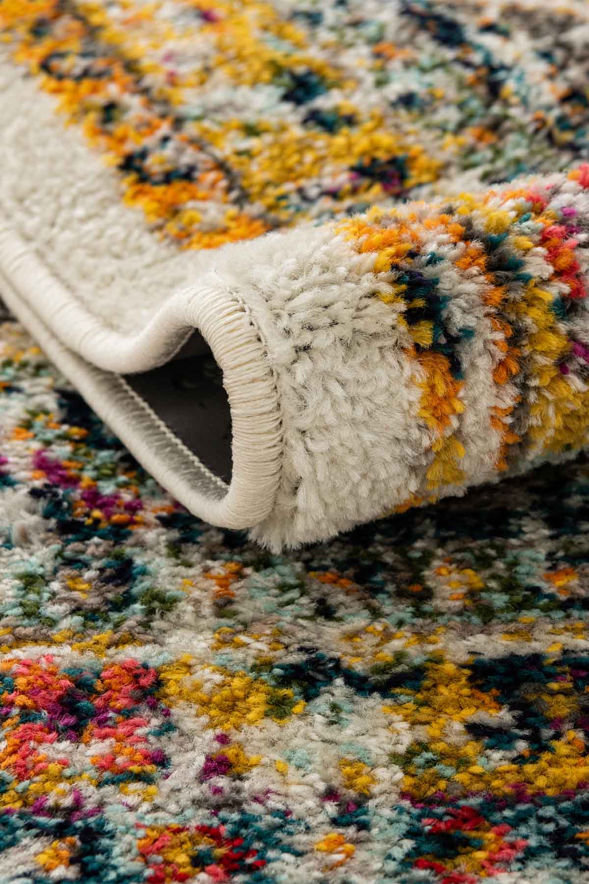 Angorahome Spring Koleksiyonu Dokuma Makine Halısı SP1005 100 x 160 Dikdörtgen - 6