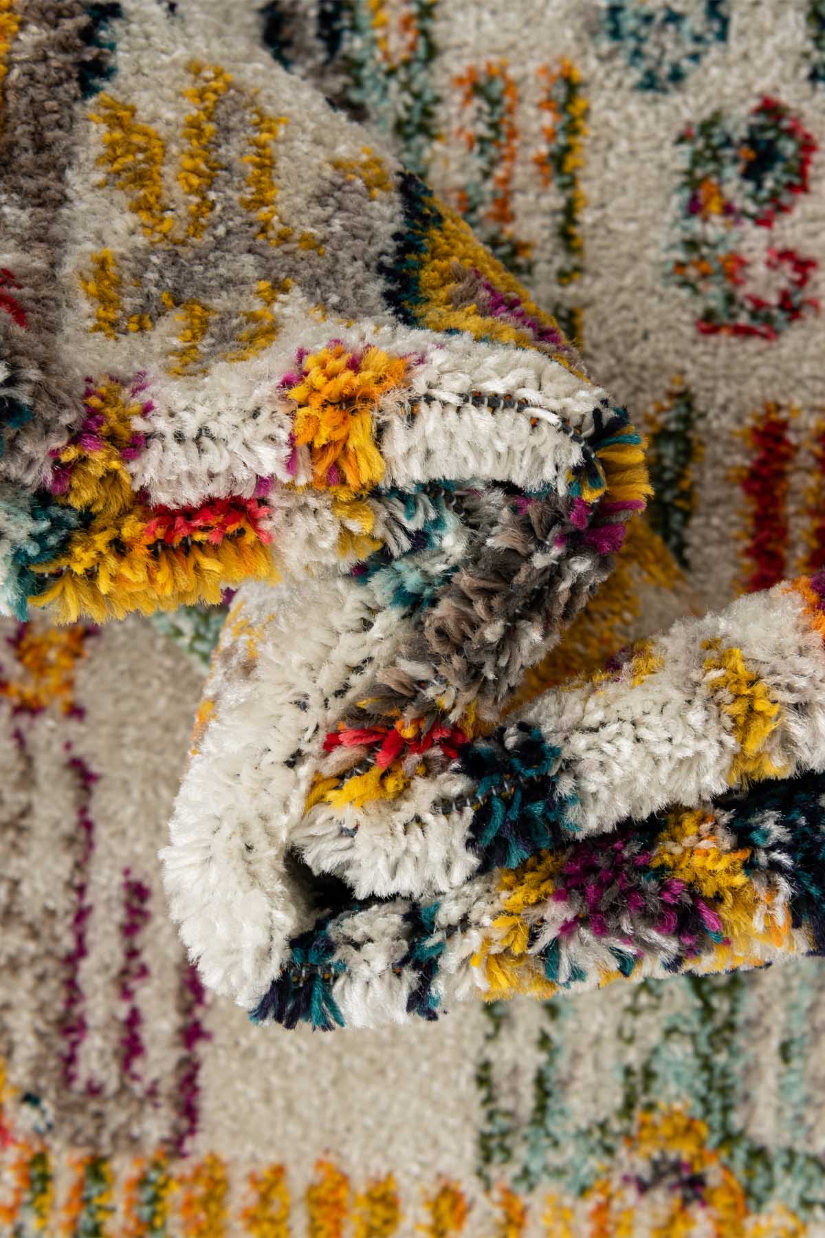 Angorahome Spring Koleksiyonu Dokuma Makine Halısı SP1005 100 x 160 Dikdörtgen - 7