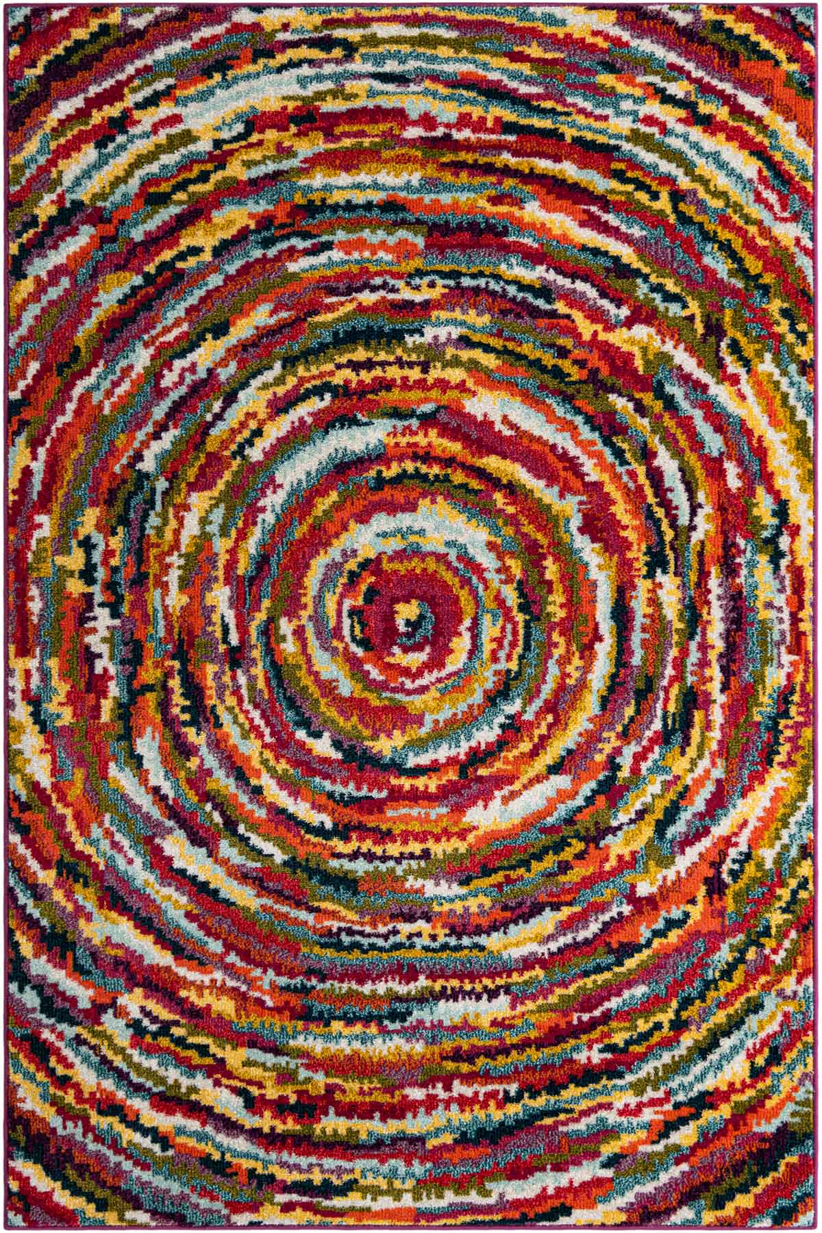 Angorahome Spring Koleksiyonu Dokuma Makine Halısı SP1006 100 x 160 Dikdörtgen - 10