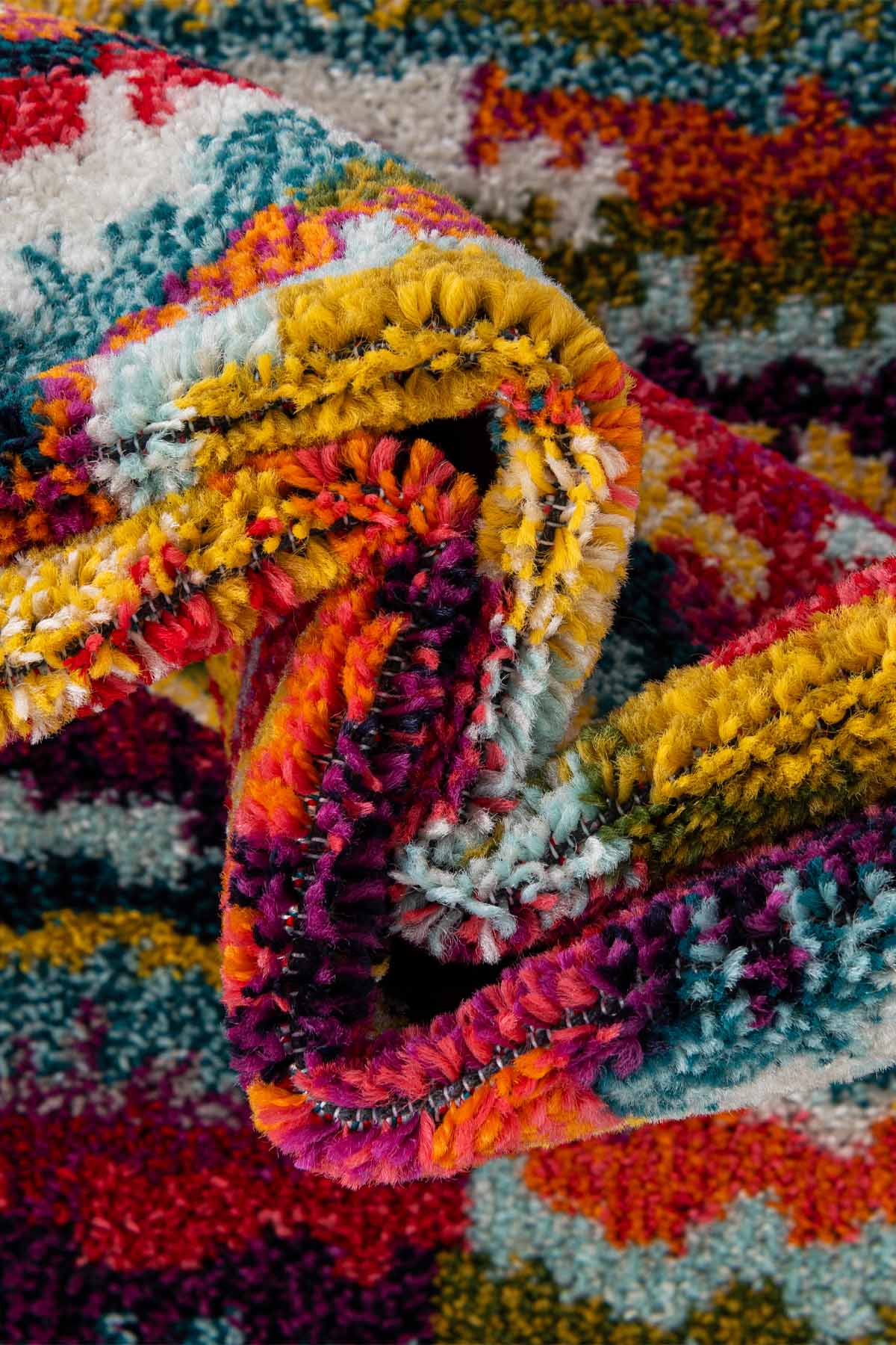 Angorahome Spring Koleksiyonu Dokuma Makine Halısı SP1006 100 x 160 Dikdörtgen - 7