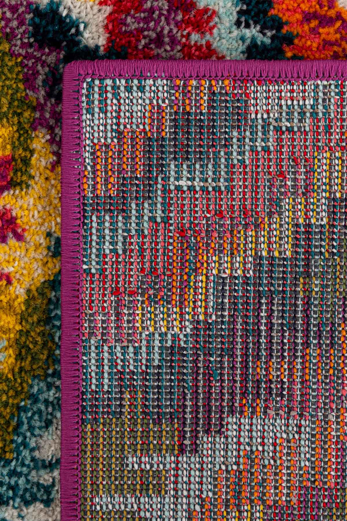 Angorahome Spring Koleksiyonu Dokuma Makine Halısı SP1006 100 x 160 Dikdörtgen - 8