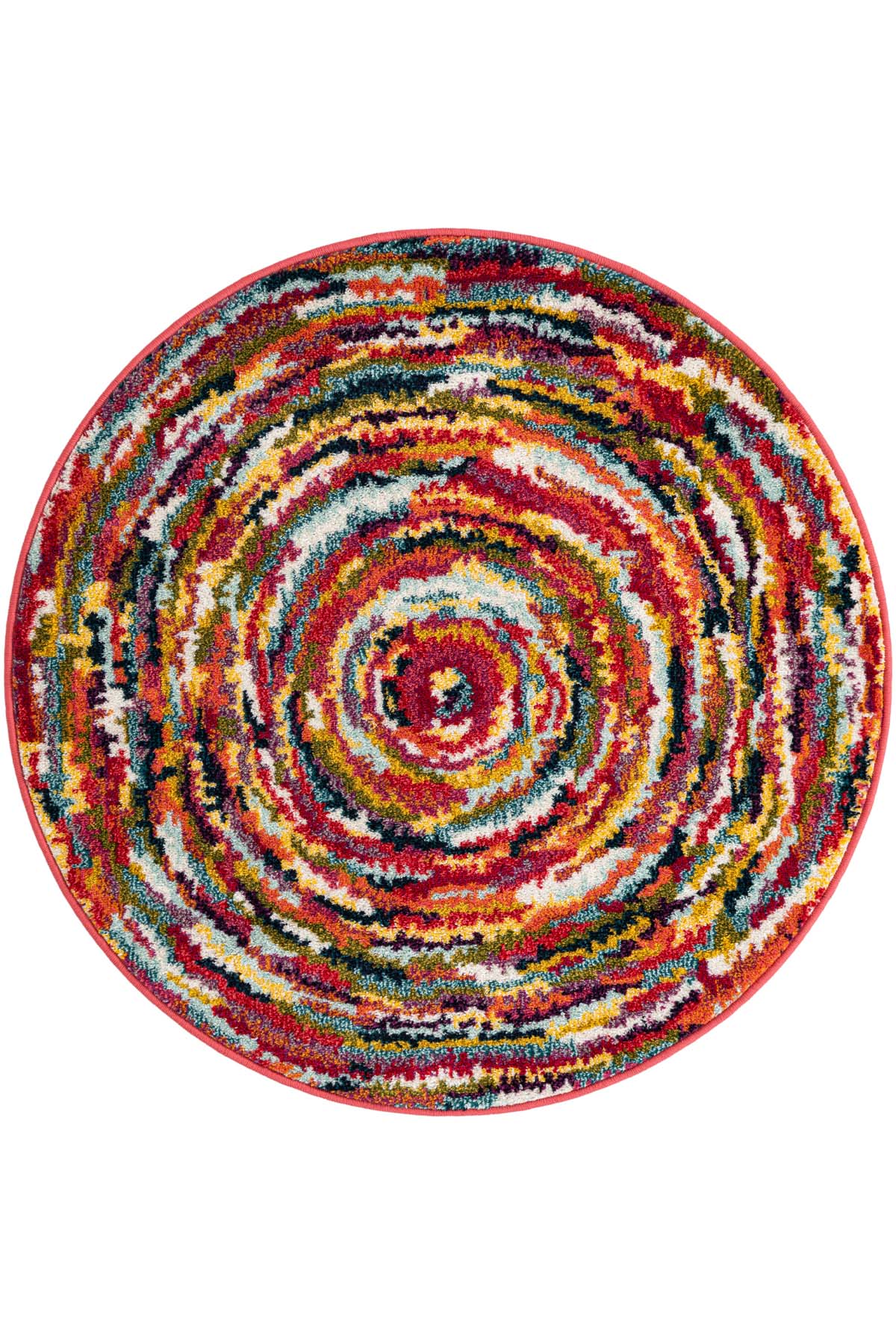 Angorahome Spring Koleksiyonu Dokuma Makine Halısı SP1006 120 x 120 Yuvarlak - 10