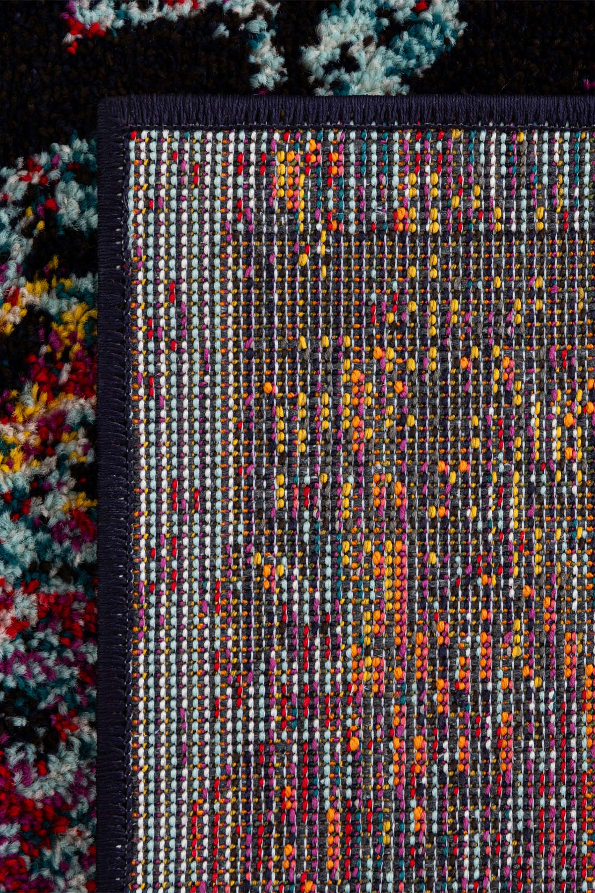 Angorahome Spring Koleksiyonu Dokuma Makine Halısı SP1008 120 x 120 Yuvarlak - 7