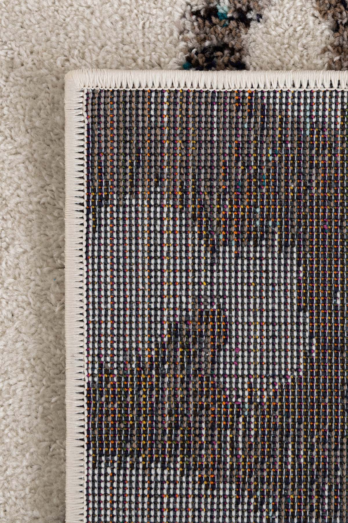 Angorahome Spring Koleksiyonu Dokuma Makine Halısı SP1009 120 x 120 Yuvarlak - 7