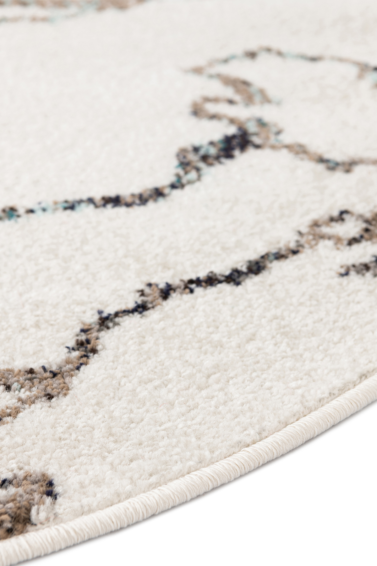 Angorahome Spring Koleksiyonu Dokuma Makine Halısı SP1009 120 x 120 Yuvarlak - 9