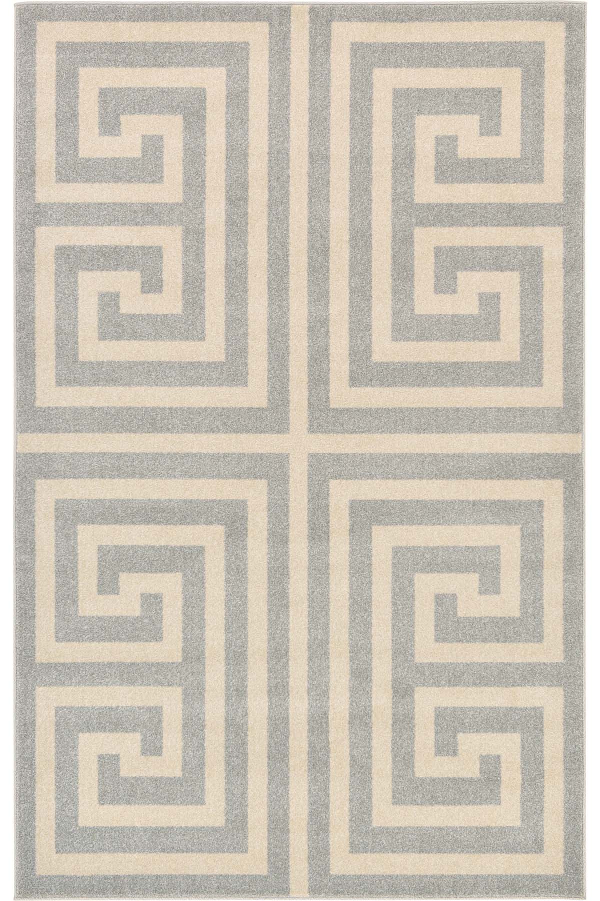 Angorahome Tria Koleksiyonu Dokuma Makine Halısı TA1001 100 x 160 Dikdörtgen - 6