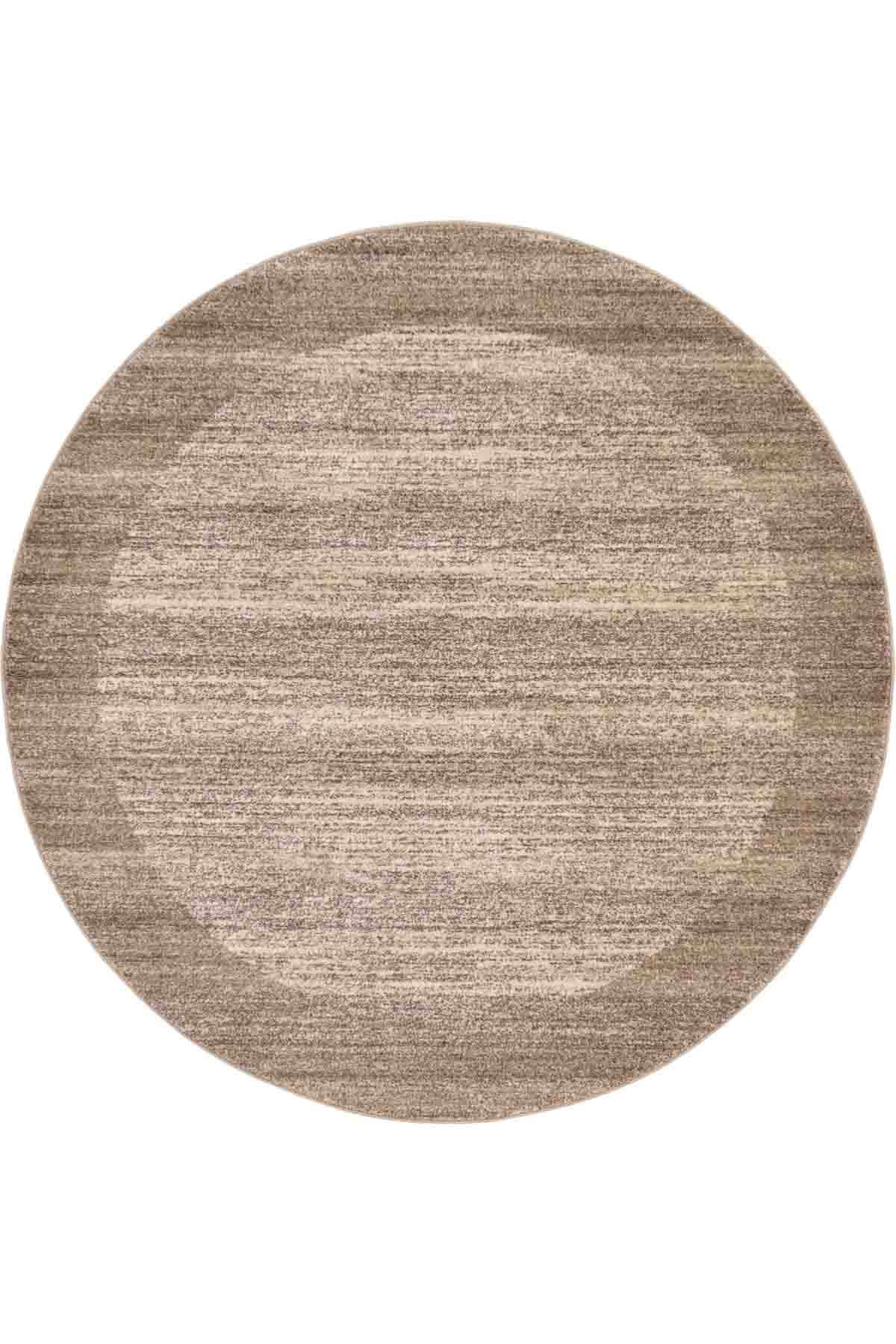 Angorahome Tria Koleksiyonu Dokuma Makine Halısı TA1005 120 x 120 Yuvarlak - 6