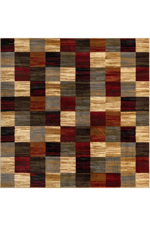 Angorahome Village Makine Halısı 1762A 185 x 185 Kare - 8