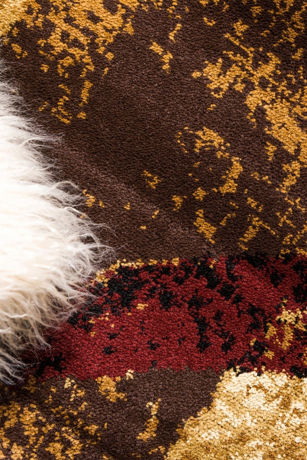 Angorahome Village Makine Halısı 1771A 160 x 160 Yuvarlak - 3