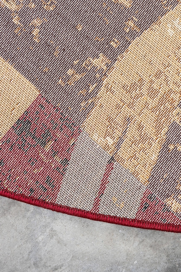 Angorahome Village Makine Halısı 1771A 160 x 160 Yuvarlak - 7