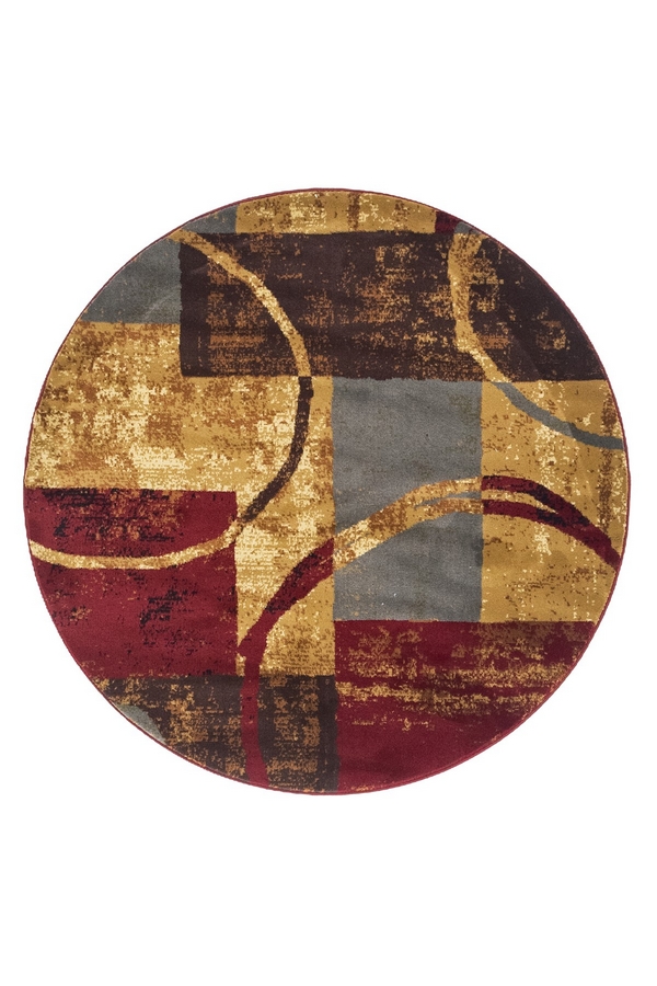 Angorahome Village Makine Halısı 1771A 160 x 160 Yuvarlak - 8