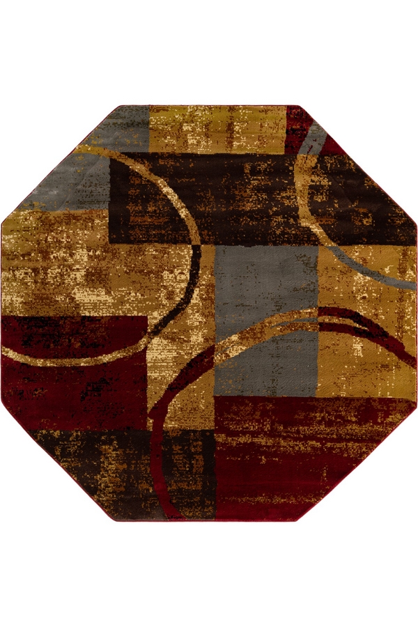 Angorahome Village Makine Halısı 1771A 215 x 215 Sekizgen - 8