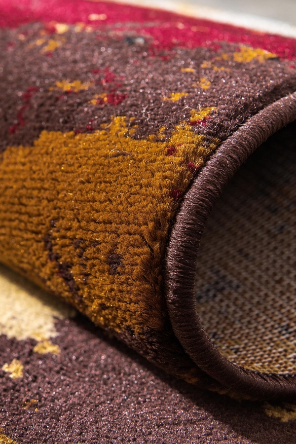 Angorahome Village Makine Halısı 1774A 125 x 125 Yuvarlak - 5