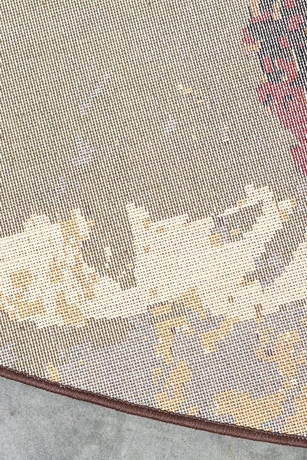 Angorahome Village Makine Halısı 1774A 125 x 125 Yuvarlak - 7