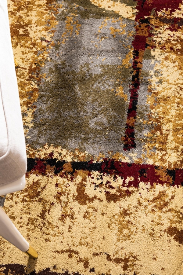 Angorahome Village Makine Halısı 1774A 95 x 95 Yuvarlak - 3